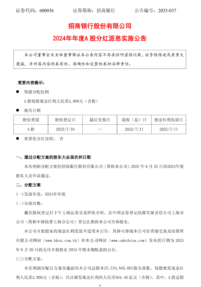 招商银行：拟出资150亿元全资发起设立金融资产投资公司