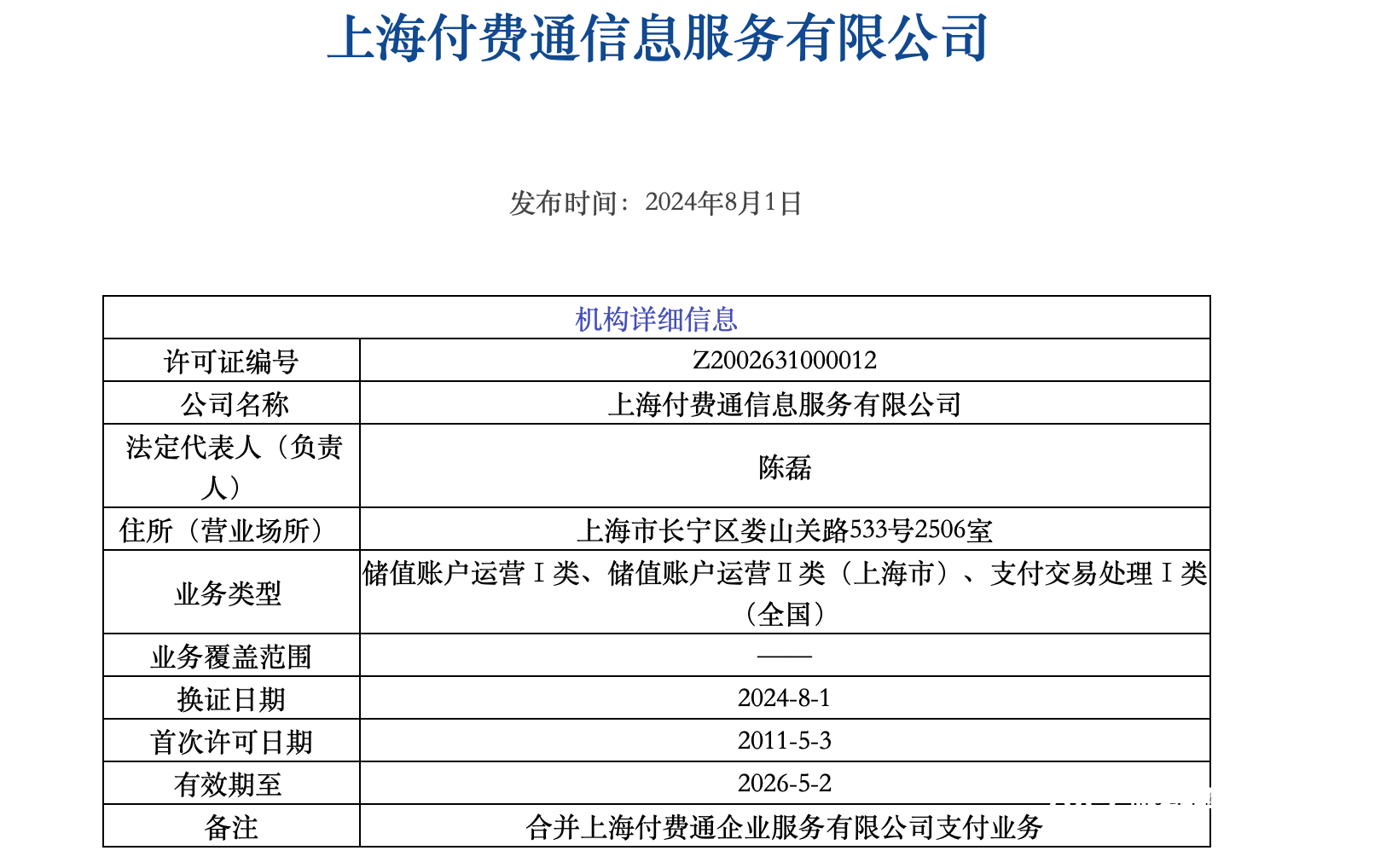 13家支付机构正式换发“长期有效”的支付牌照