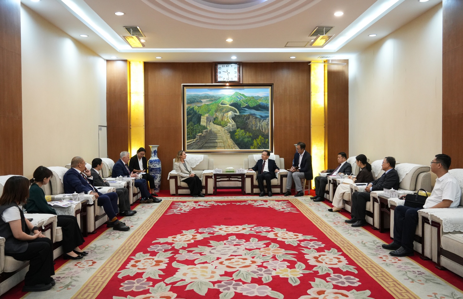 刘侃总领事出席中国（宁夏）意大利经贸合作推介会