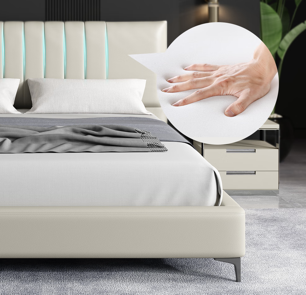 喜临门获得外观设计专利授权：“床架（功能床）”