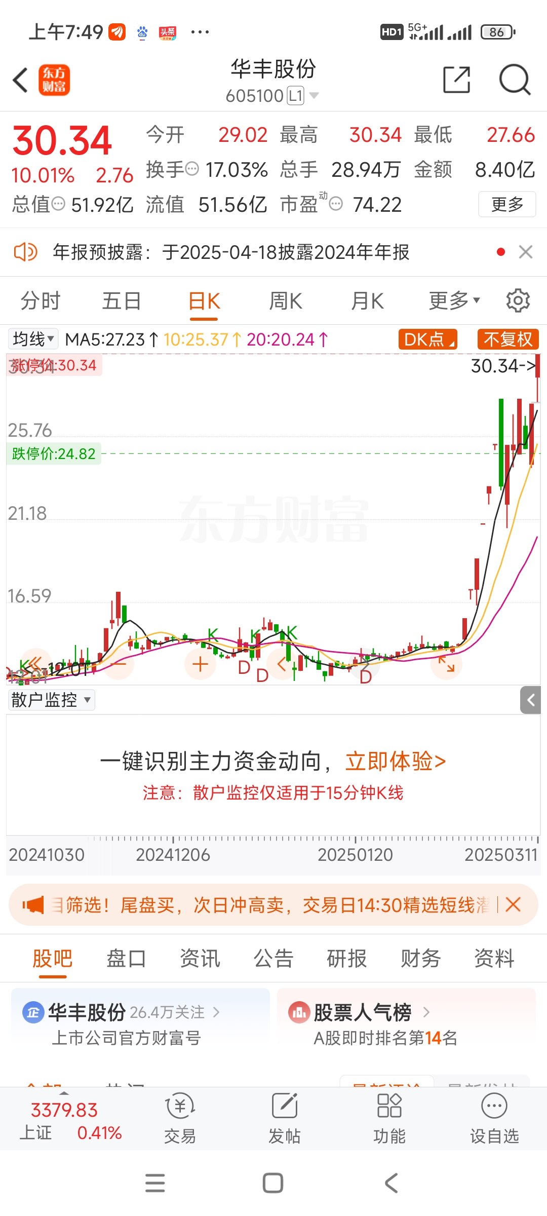 光华科技（002741）2026年一季报简析：营收净利润同比双双增长，应收账款上升
