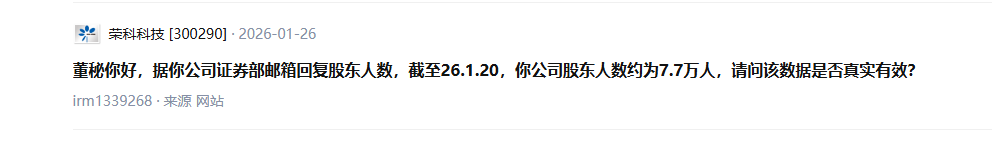 中颖电子:截止五月二十最新的股东人数约48,000人